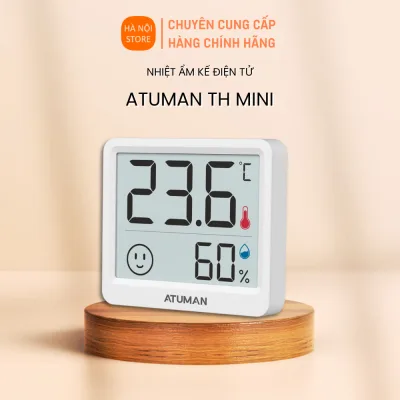 Nhiệt ẩm kế điện tử ATuMan THmini/ATuMan TH1 đo độ ẩm với độ chính xác cao - Bảo hành 3 Tháng