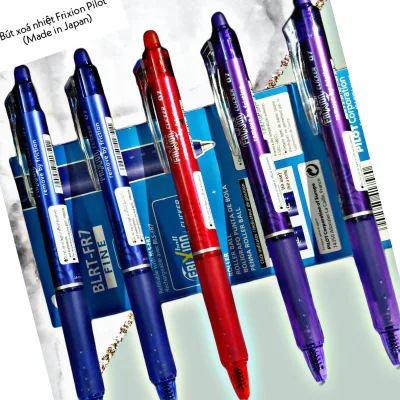 Bút Xóa Nhiệt Frixion Clicker Pilot FR-7 Fine 0.7mm ( Made in Japan)