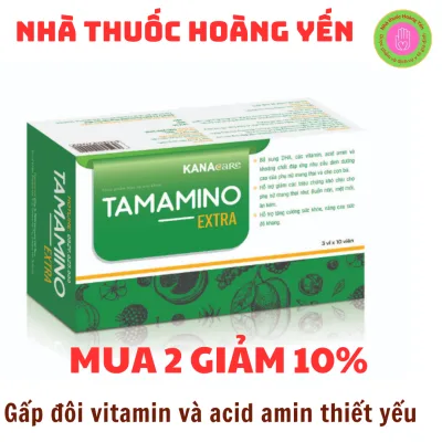 Tamamino extra Bổ sung DHA, các Vitamin, Acid amin và khoáng chất cho người thiếu dinh dưỡng