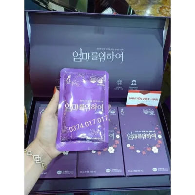 BỔ DƯỢC NỮ. Cao cô đặc Hồng sâm 6 năm tuổi, Sản phẩm là thực phẩm chức năng có hàm lượng ginsenoside cao 25mg