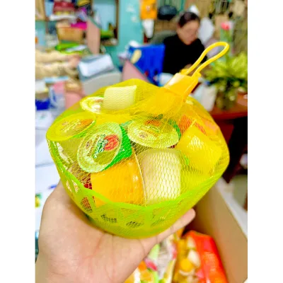 thạch sữa chua rỗ lưới Hoàng Quốc Ngọc Hương kẹo thạch giải khát