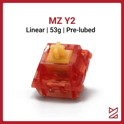 Keygeek MZ Y2 Switch - Công tắc bàn phím cơ linear, lube sẵn mượt mà, âm gõ hay