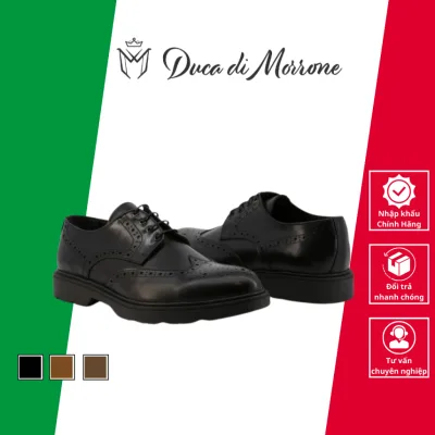 Duca Di Morrone High Quality Loafer High Sole Derby Shoes for Men, Genuine Imported from Italy_Made in Italy – Dante-Pelle