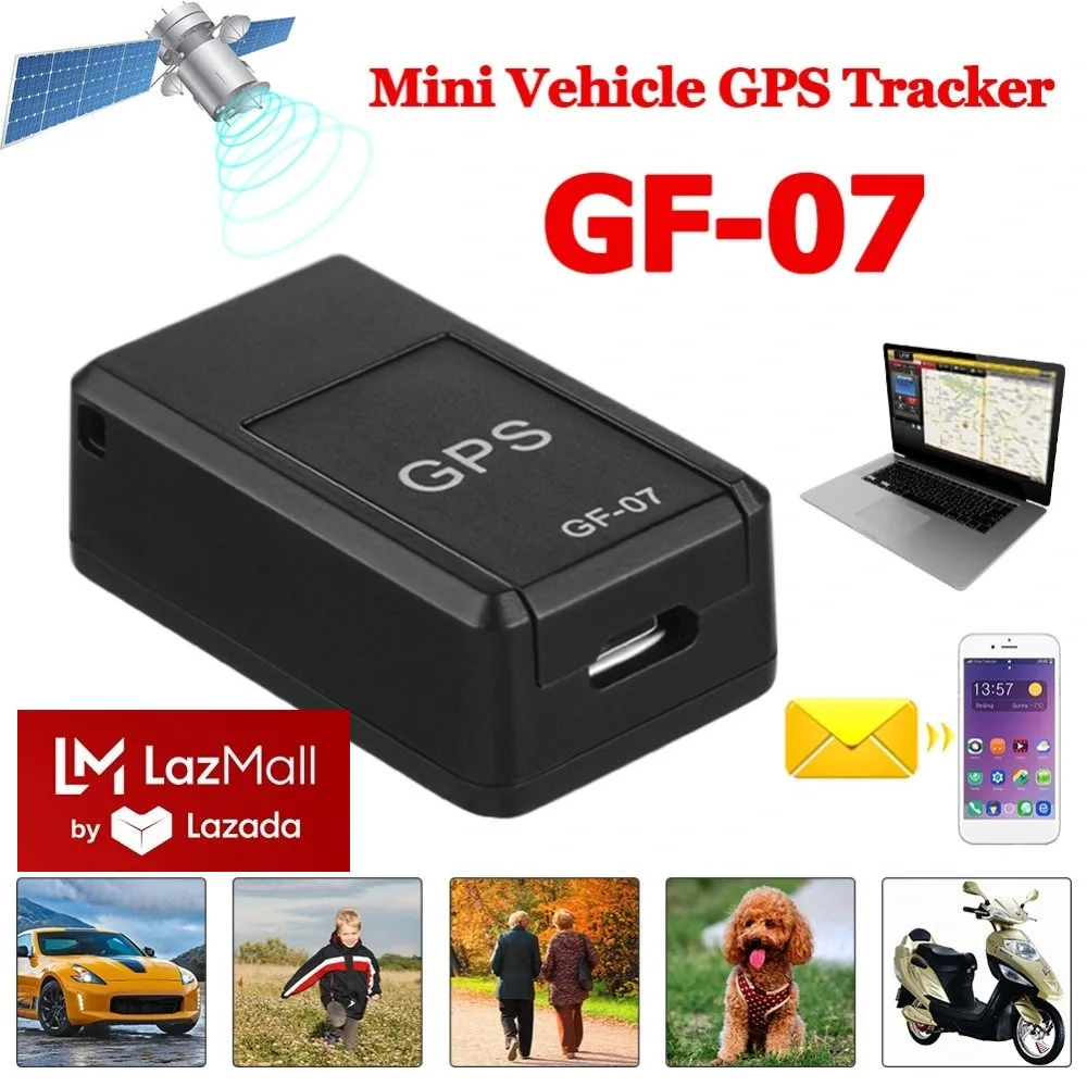 Định Vị Ghi Âm nNghe Nén LazMall Chính Hãng Thiết Bị Định Vị Thông Minh Nhỏ Gọn GPS GF-07 Định Vị Chính Xác Giám Sát Âm Thanh Bằng Điện Thoại. Ghi Lại Chức Năng Thoại. Hỗ Trợ Cho Google Map, Vị Trí Chính Xác Hơn.