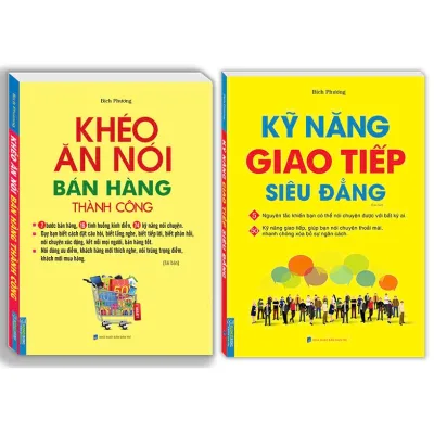 Sách - Combo 2c Khéo ăn nói bán hàng thành công (bìa mềm) & Kỹ năng giao tiếp siêu đẳng (bìa mềm)