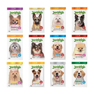 Que thưởng chăm sóc sắc đẹp cho chó JerHigh 70gr - Petemo Pet Shop