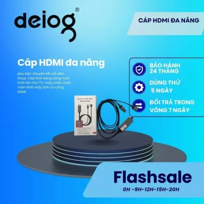 Multi-Purpose HDMI Cable Connects Phones, Tablets to Tv/Monitor
