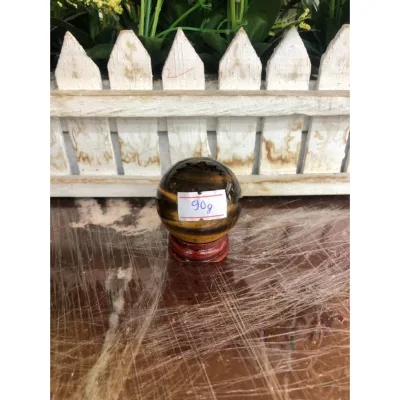 Quả cầu phong thủy đá mắt hổ - Đường kính 4 cm