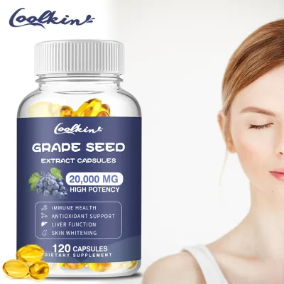 Thực phẩm bổ sung chiết xuất hạt nho, hàm lượng cao 20.000 mg, thực phẩm bổ sung