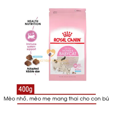 Thức ăn hạt cho mèo mang thai và mèo con ROYAL CANIN MOTHER & BABYCAT 400g - [Nông Trại Thú Cưng]