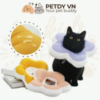 Vòng chống liếm, gối chống liếm hình bông hoa cho chó mèo