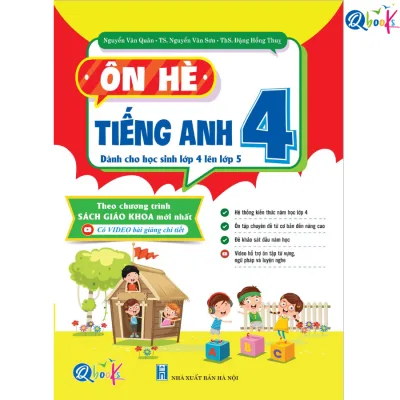 Sách - Ôn Hè Toán Và Tiếng Việt, Tiếng Anh Lớp 1, 2, 3, 4, 5 Dành Cho Học Sinh Tiểu Học