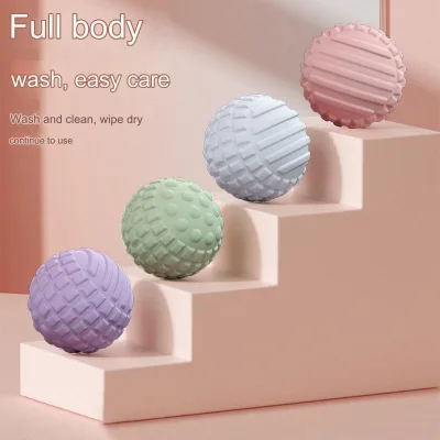 Myofascia Ball Silicone Massage Con Lăn Bóng Trị Liệu Thư Giãn Tập Thể Dục Tập Yoga Chân Massage Bóng Giảm Đau Thiết Bị Tập Yoga Lưng Chân Màng Cổ Tử Cung Yoga Arch Bóng Nhỏ