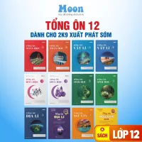 Sách Tổng ôn 12 Xuất Phát Sớm - Ôn thi THPT quốc gia 2026 Toán, Lí, Hoá, Anh, Sinh, Văn, Địa - MoonBook