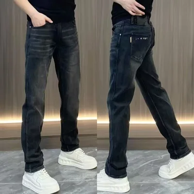 Quần Jean Nam Mỹ Xuân Thu Phong Cách Mới Thường Ngày Quần Thẳng Thời Trang Cao Cấp Cảm Giác Phù Hợp Với Ruffian Đẹp Trai Hợp Thời Trang Nam Quần Hợp Thời Trang
