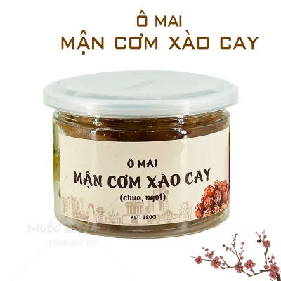 Spicy Stir-Fried Sticky Rice with Apricot and Plum, a Specialty of Hanoi (Delicious Snacks)