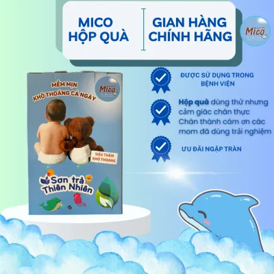 tã dán size M 3 chiếc hoặc tã quần size L 3 chiếc