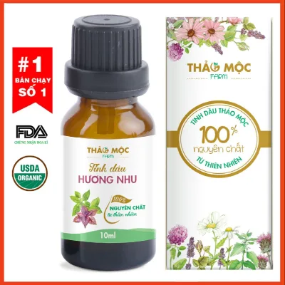 Pure Natural Huong Nhu Thao Moc Essential Oil, Hair Care, Hair Nourishment, Room Fragrance, Room Aromatherapy, Mosquito Repellent