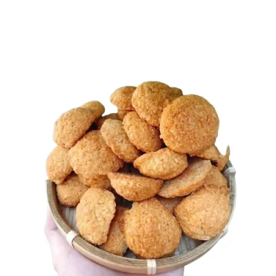 500g Bánh Dừa Sữa Nướng (Dừa Đá) Béo Thơm Ngon - đồ ăn vặt trẻ nhỏ thích mê
