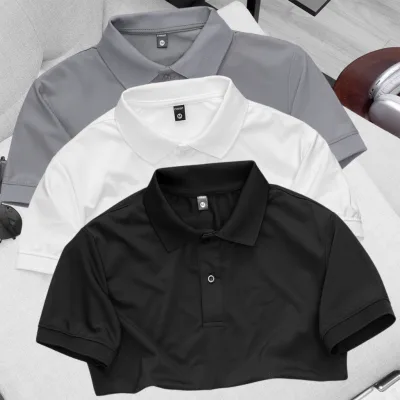 Bộ 3 áo thun polo nam vải cá sấu co giãn 4 chiều cổ bẻ Everest Nhiều màu