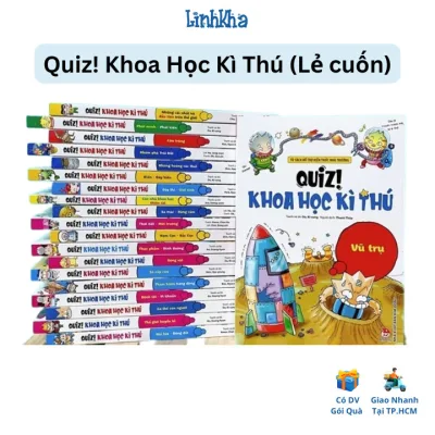 Quiz! Khoa Học Kì Thú - Sách tranh thiếu nhi từ 6 tuổi (Lẻ từng cuốn) Kim Đồng