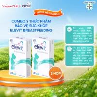 Bộ 2 Elevit Breastfeeding Vitamin bổ sung cho phụ nữ sau sinh và cho con bú có DHA, Omega3, Canxi và Các khoáng chất