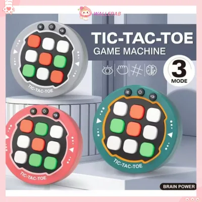 Bảng điều khiển trò chơi xếp hình WALLERAB, Trò chơi bu lông ngón chân cầm tay 3 trong 1, Trò chơi bảng giáo dục điện tử giảm căng thẳng
