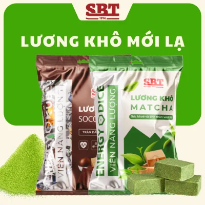 Mini Sbt Dry Food Matcha Chocolate Flavor 500g Quickly Provides Energy