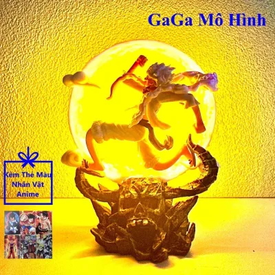 Mô hình Onepiece Luffy Nika ánh trăng có Led siêu sáng - GaGaMoHinh (kèm thẻ màu Anime)