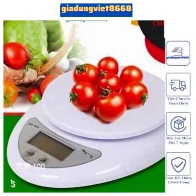 Cân Tiểu Ly Điện Tử Nhà Bếp Độ Chính Xác Cao 5kg,Dùng Cân thực phẩm nhà bếp đa năng