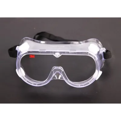 Kính bảo hộ chống hóa chất 3M 1621, Kính chống bụi, dùng cho phun xịt, sản xuất, y tế( HÀNG CHÍNH HÃNG)