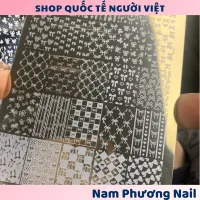 Khuôn in thép nhiều họa tiết hoa nơ siêu hot dụng cụ in móng tay trang trí móng nghệ thuật 🌸 Nam Phương Nail 🌸