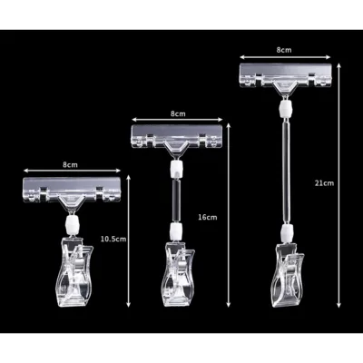 Kẹp wobbler quảng cáo, kẹp mica, kẹp giá sale, kẹp nhựa va bảng giấy sale