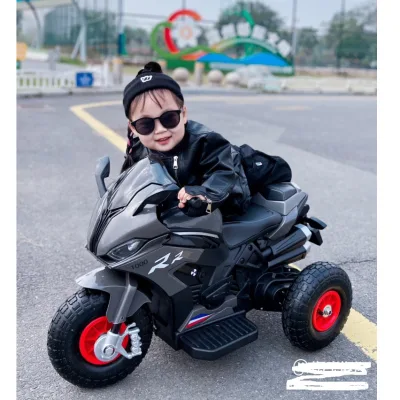 Xe Moto, xe máy điện cho bé R1000 trọng tải 35kg có kèm sạc đủ màu cho bé mẫu mới 2024
