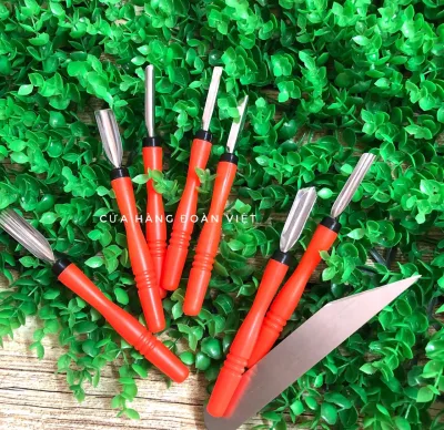 M1 Bộ Tỉa Rau Củ Nghệ Thuật 8 Món. Đồ gia dụng Nhà Bếp Dụng cụ pha chế Nguyên liệu Thực Phẩm