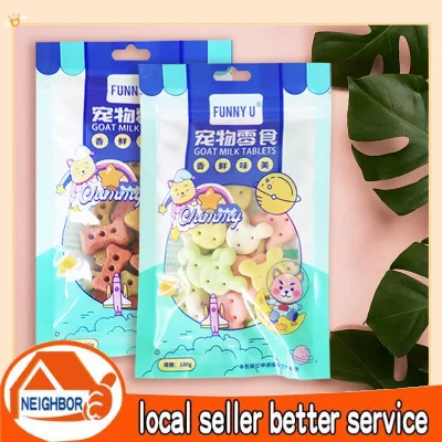 Viên canxi sữa dê cho chó mèo, bánh thưởng phomai bổ sung dinh dưỡng cho thú cưng，Bánh thưởng huấn luyện cho chó mèo