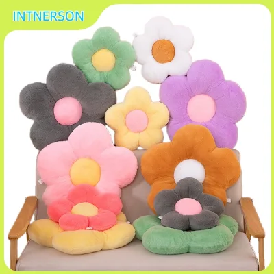 💕Dễ thương mặt trời hoa ôm gối ins gió đệm đệm ghế sofa đệm xe trở lại thổi cửa sổ trang trí