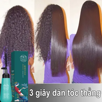 Permanent Hair Straightening Cream, Hair Care, Hair Conditioner, Hair Nourishment, Restores Damaged Hair, Does Not Damage Hair, Quick Straightening Cream 180ml