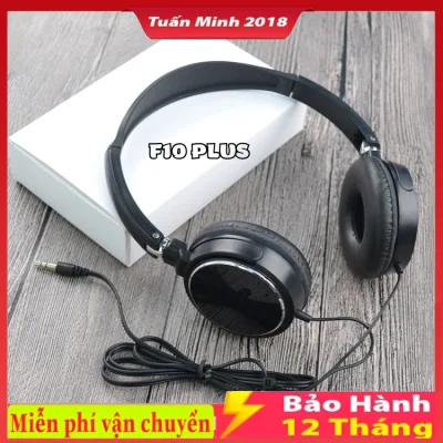 Tai Nghe Chụp Tai Âm Thanh Siêu Trầm F10 Plus , bảo hành 12 tháng