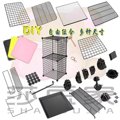 Lưới Sắt Thép Lắp Ghép Làm Chuồng/Lồng Cho Chó Mèo Hoặc Thiết Kế Làm Kệ Tủ Để Quần Áo.