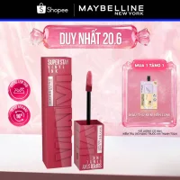 Son Bóng Bền Màu Nhẹ Môi Superstay Vinyl Ink Maybelline New York 4.2ml