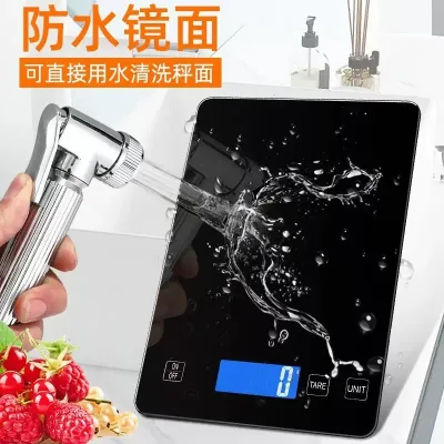 Cân Nhà Bếp Cân Nền Tảng Thực Phẩm Nhà Bếp Cân Gram Cân Điện Tử Cân Kỹ Thuật Số Thông Minh Cân Thủy Tinh Bề Mặt Nướng Nhỏ Hộ Gia Đình Quy Mô