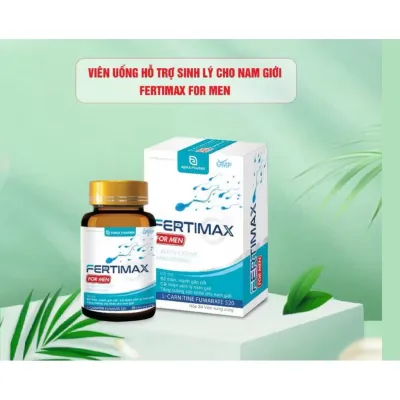 Thực phẩm chức năng Fertimax For Men bổ thận mạnh gân cốt cải thiện tăng cường sinh lí nam giới