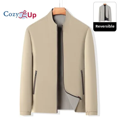 Cozy Up Nam Nhẹ Có Thể Đảo Ngược Áo Khoác Chống Gió Trang Trọng Cho Nam Áo Khoác Trang Trọng Cho Nam Áo Khoác Trang Trọng Cho Nam Công Ty Áo Khoác Nam