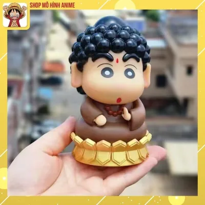 Mô Hình Phật Như Lai Shin Cậu Bé Bút Chì Cao 13cm, Siêu Đáng Yêu, Mô Hình Decor Trang Trí, Bộ Sưu Tập Nhân Vật