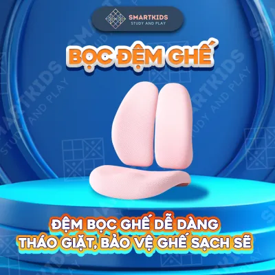 Vỏ Bọc Ghế Học Sinh cao cấp chống bẩn chất liệu co giãn Smartkids