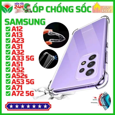 Ốp lưng chống sốc samsung A04s A13 A23 A31 A32 5G A33 A51 A52 A52s A53 A71 A72 A12 A73 M51 A22 M33 M53 A14 A24 A34 A54