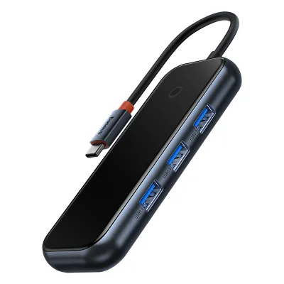 Baseus Acmejoy Multifunctional Hub Set for Laptops | Luxurious Glass Design, Multiple Usb/Hdmi Ports