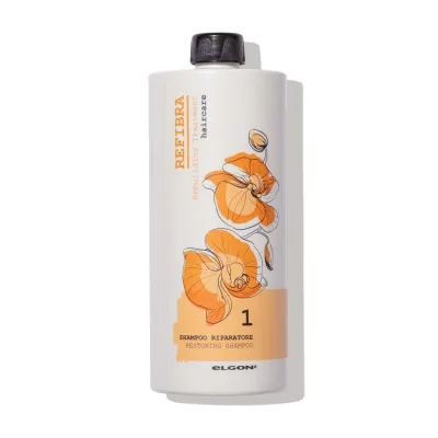 Elgon Refibra Restoring Shampoo 250ml Cleans and Cares for Severely Damaged Hair