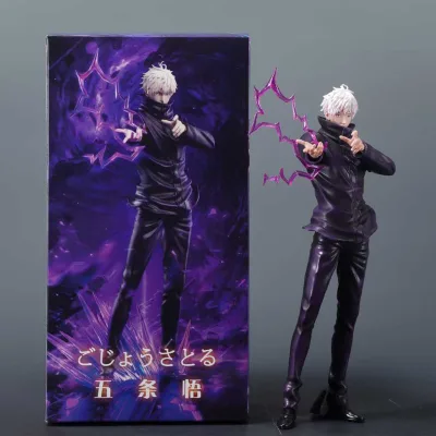 31cm Jujutsu Kaisen Anime Hình Satoru Gojo Hình Pvc Tùy Chỉnh GK Tượng Tượng Mô Hình Búp Bê Bộ Sưu Tập Đồ Chơi Trang Trí Quà Tặng